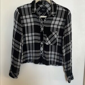 RAILS! Plaid Flannel Button-Up Shirt